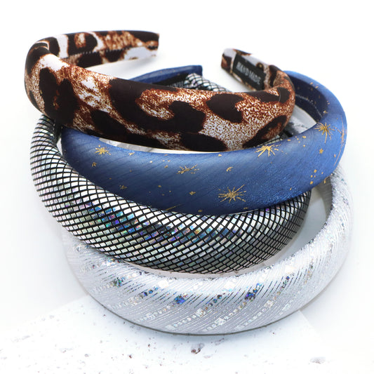 star magic color crochet headband hairband