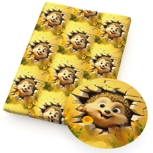 hedgehog fabric