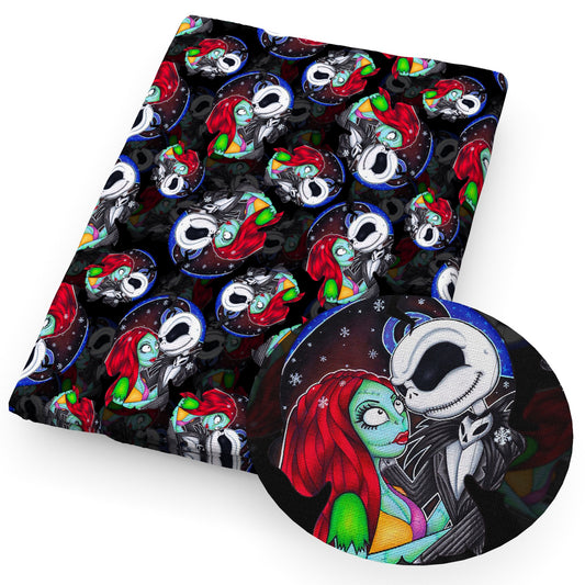 skellington the nightmare before christmassally halloween fabric