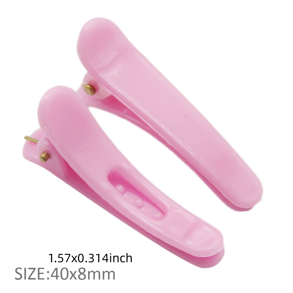 10Pcs Classic Fresh Candy Colors Plastic Hair Clips for Women and Girls, Casual Leisure Hair Accessories with Gift Photo Props