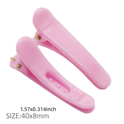 10Pcs Classic Fresh Candy Colors Plastic Hair Clips for Women and Girls, Casual Leisure Hair Accessories with Gift Photo Props