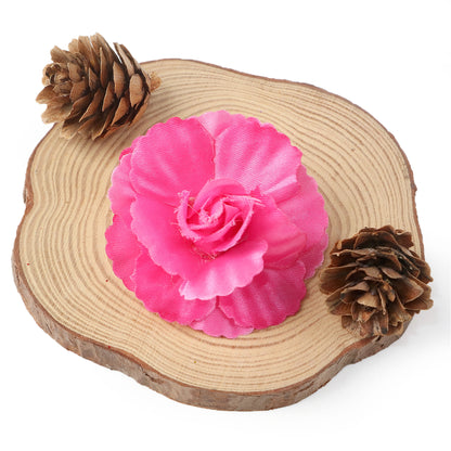 5Pcs Artificial Flowers,Fake Flowers Head Rose Artificial Silk Flower for DIY Card Making & Craft Decorations, Wedding Home Decoration,DIY Scrapbooking Party Birthday Decor