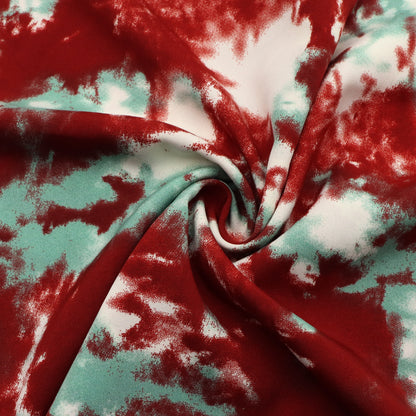 1Pc Tie Dye Fabric - 59x19.68inch(150x50cm) Pre-cut Fabric,Perfect for DIY Sewing,Bags,Party Decor, Tablecloths, Gift Wrapping,Cushions & Furniture Covers