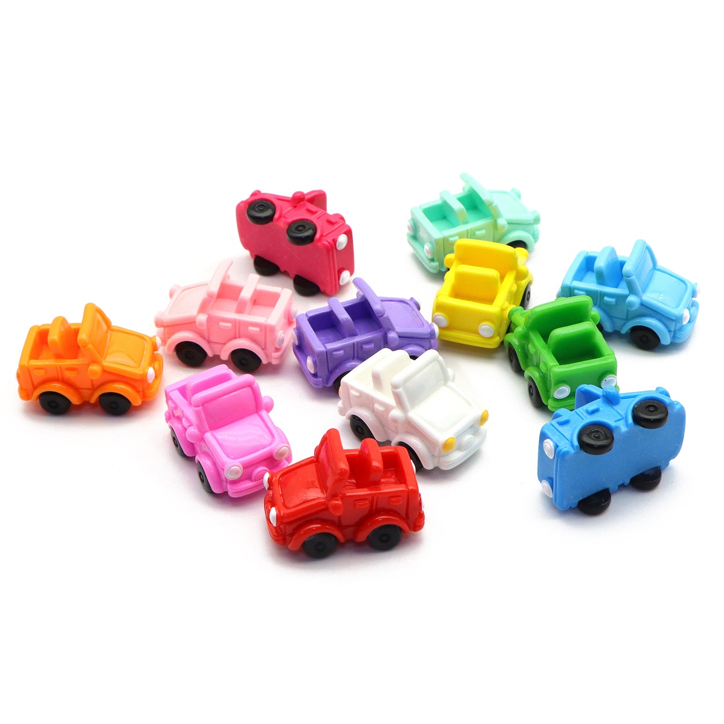 1Pc Miniature Car Statue - Mini Truck Bus Sculpture for Moss Micro Landscape, Resin DIY Landscaping Ornament, Outdoor Decor for Garden, Patio, or Yard