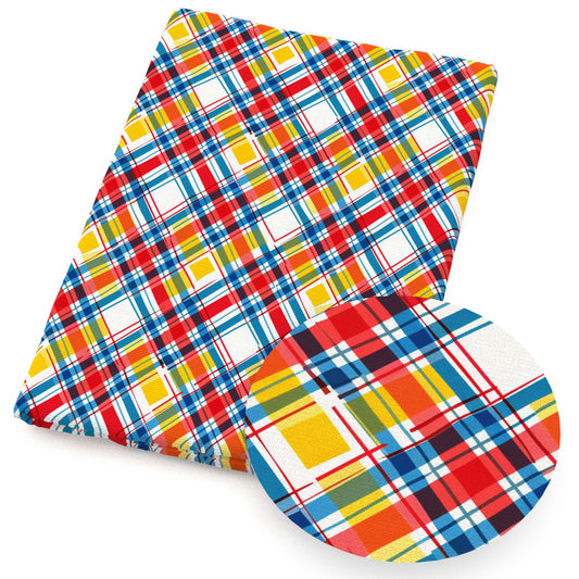 plaid grid gingham tartan buffalo plaid color series fabric
