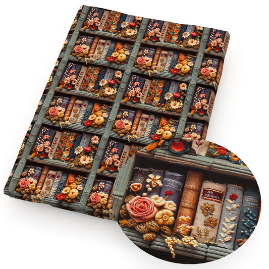 imitation embroidery series book fabric