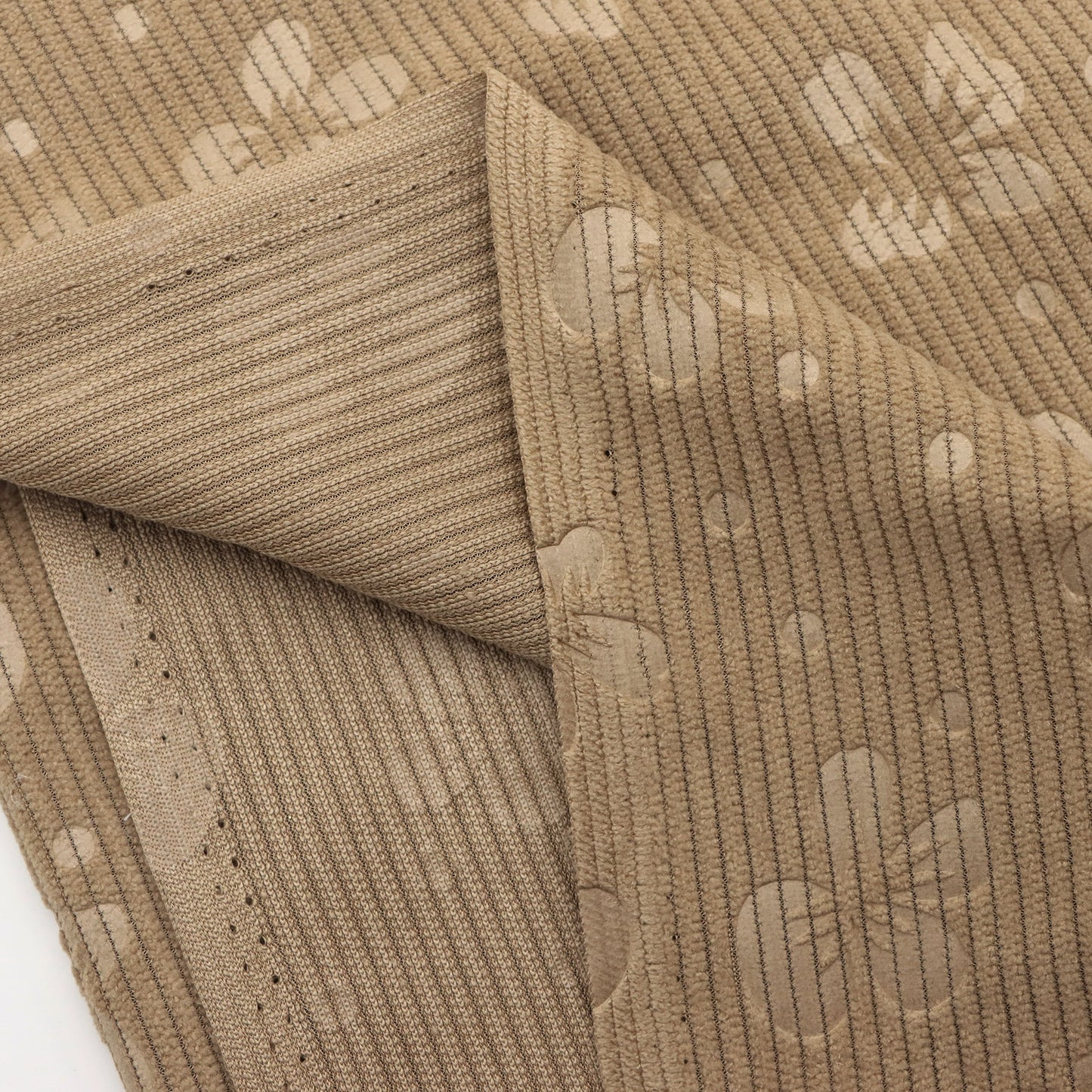 Flower Corduroy Polyester Velvet Fabric,19.68X59inch, Pre-Cut Quilting Material for DIY Wallet Crafts DIY Craft For Small Bags, Cushions, Wallets, Toys, Coin Purses Patchwork, Handmade Doll Breathable