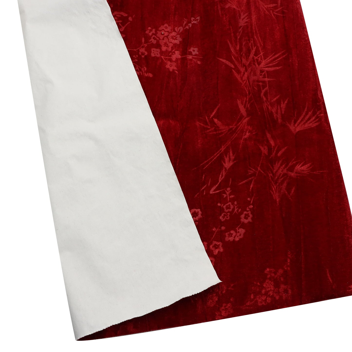 1Pc 62.99x19.68inch(160x50cm) flower butterfly Velvet Polyester Material, Pre-Cut for DIY Sofa Covers & Handmade Projects