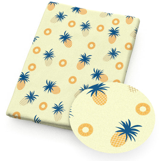 pineapple fruit fabric