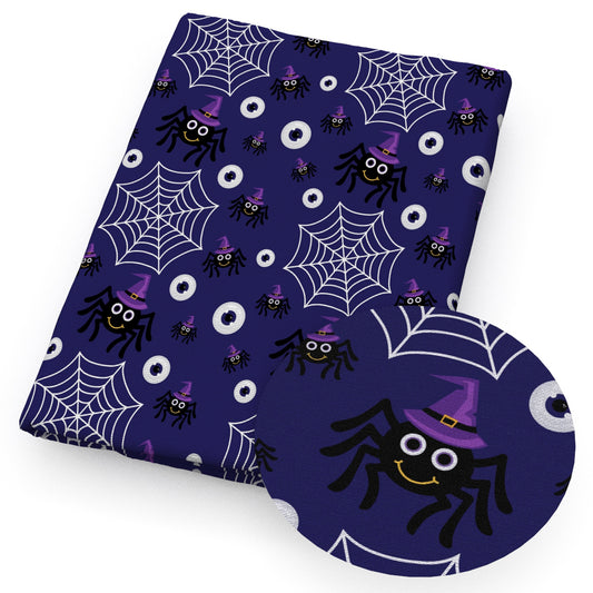 spiderspider web halloween fabric