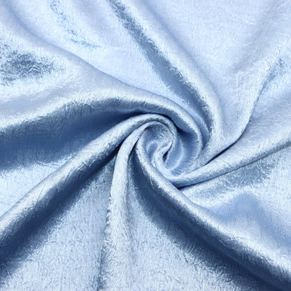 1pc Shimmer Plain Solid Color Satin Fabric,59x19.68inch Pre-cut 100% Polyester Fabric,Hand Wash Only,Wrinkles Textured,Perfect for Wedding Decor, Crafts, Sewing, Drapes & Home Decor - DIY Special Occasions Fabric