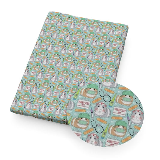 medical design theme fabric