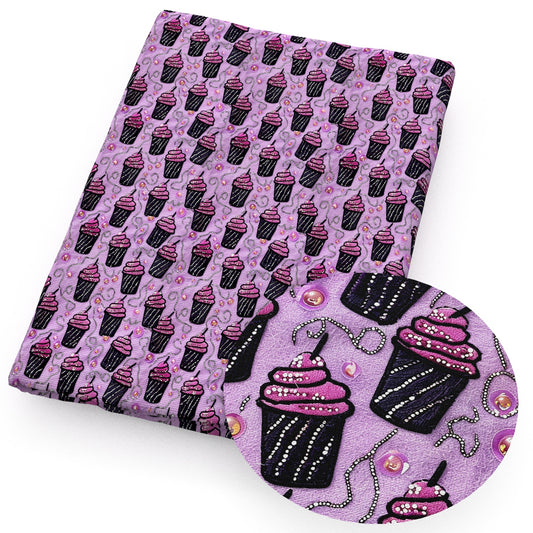 imitation embroidery series halloween drinks juice fabric