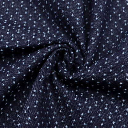 1Pc Pre-Washed  ripped hole Denim Fabric - 62.99x19.68inch(160x50cm) 100% Polyester for DIY Handmade Precut For Patchwork Craft
