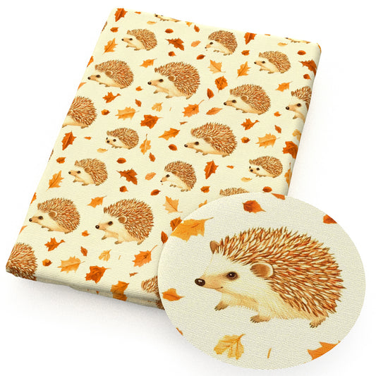 hedgehog fabric
