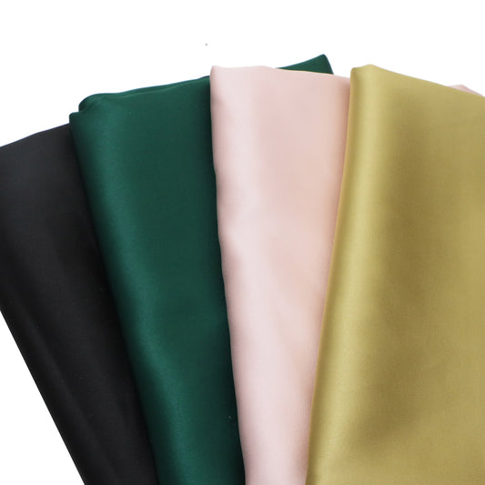 1pc Vibrant Multicolor Satin Fabric, 100% Polyester, Handmade Pure Color, 59x19.68 Inch (150x50cm) - DIY Patchwork Craft, Soft & Lustrous, Ideal for Home Decor, Craft Projects,  Craft Fabric | Vibrant Fabric | Smooth Texture, Satin fabric