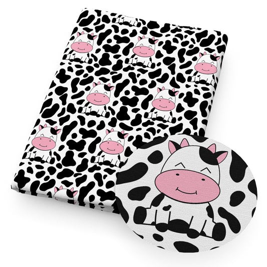 cow pattern fabric