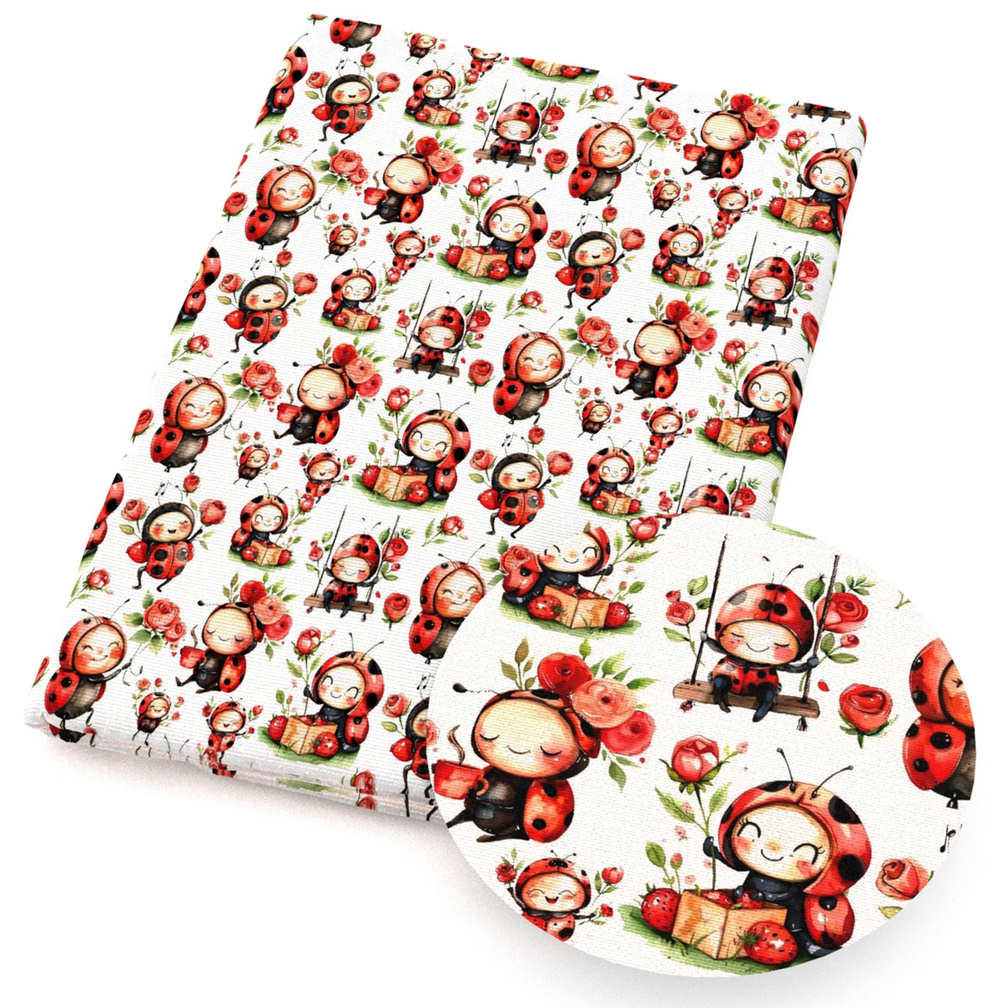 ladybug fabric