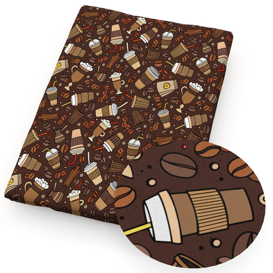 coffee fabric