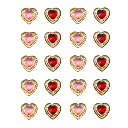 25Pcs Love Heart Shaped Acrylic Charms Transparent Resin,3D Flatback Resin Cabochons for DIY Jewelry, Earrings, Bracelets, Keychains, Festive Decor, Homemade Gifts, Phone Cases, Water Bottles, Hair Accessories - Crafting Accessories