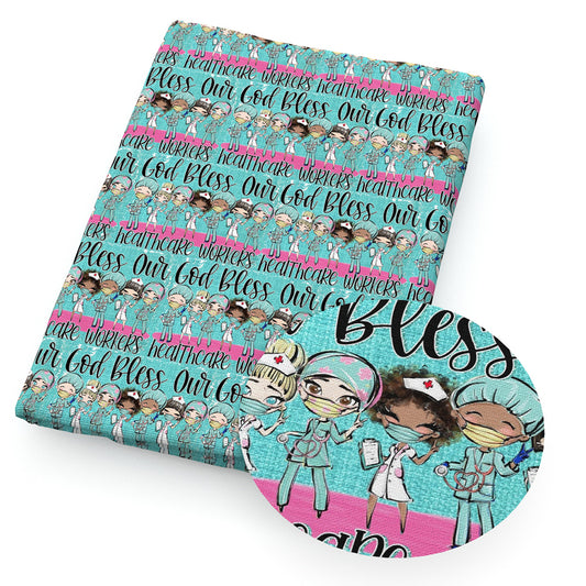 medical design theme fabric