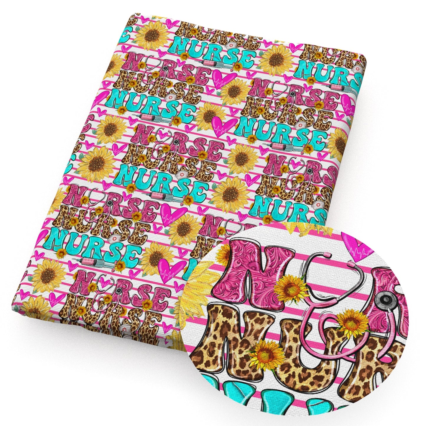 medical design theme fabric