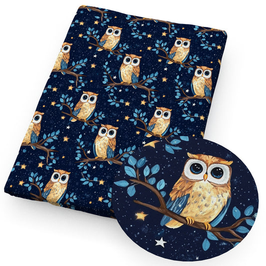 owl fabric