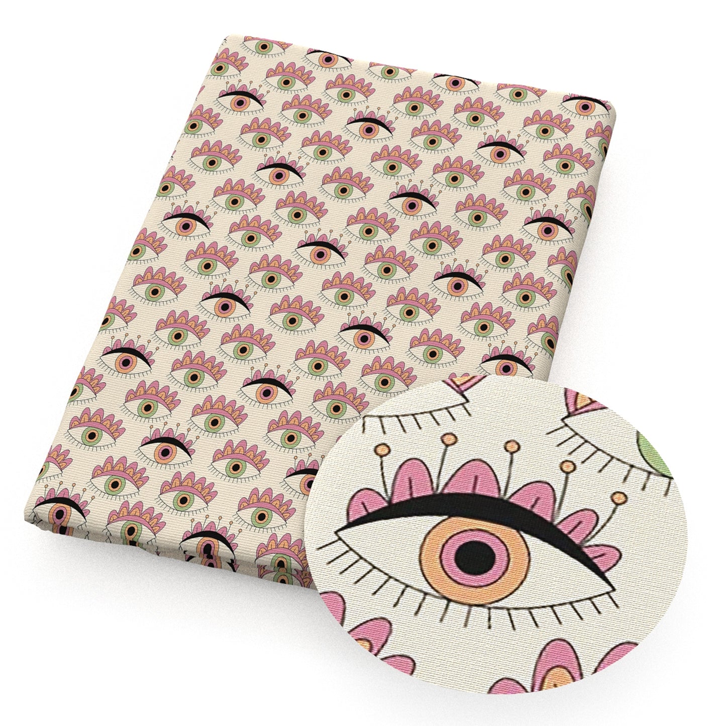 eye halloween fabric