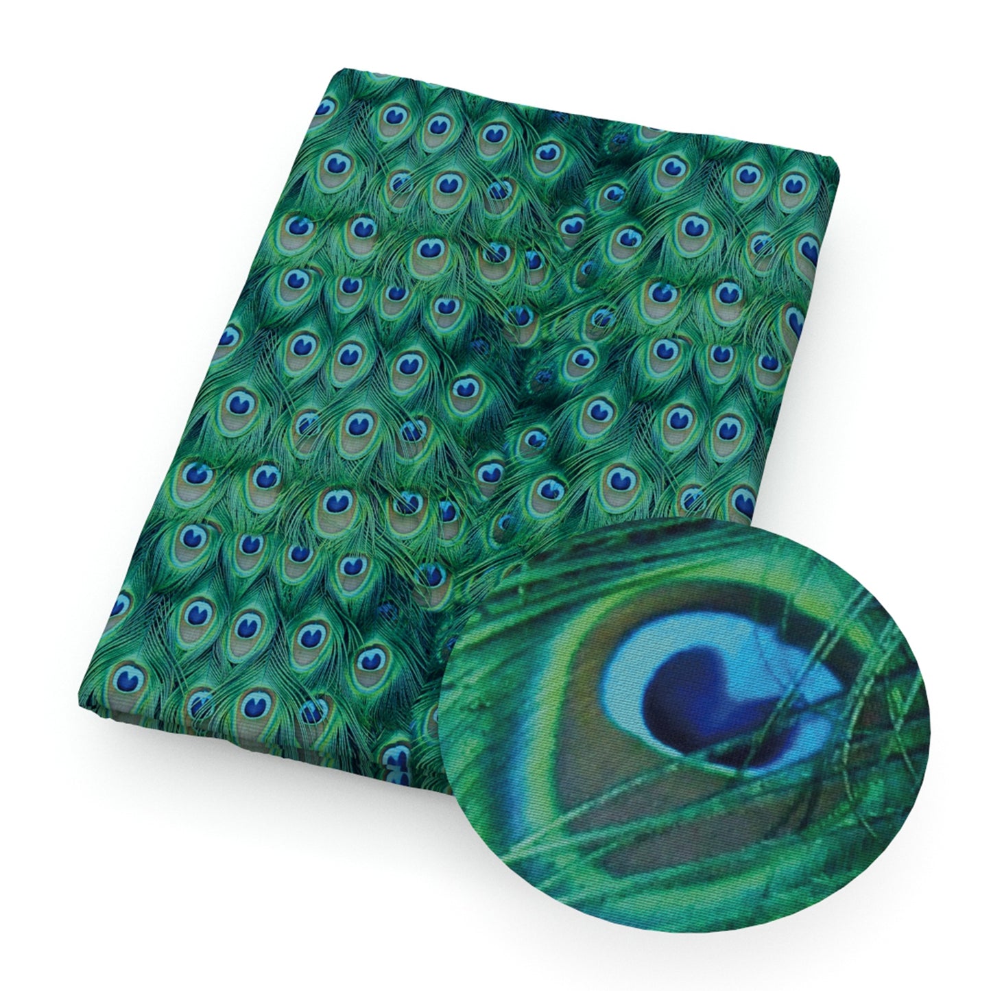 peacock pattern fabric