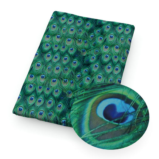 peacock pattern fabric