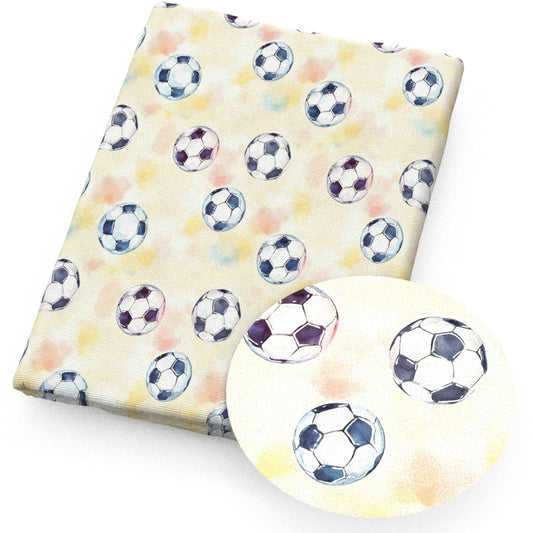 tie dye football soccer fabric