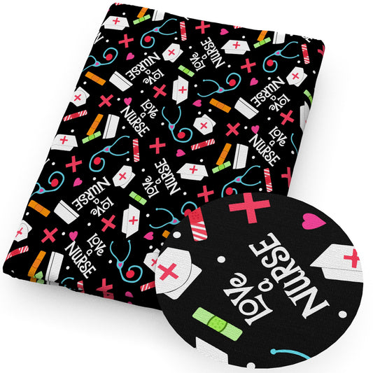 medical design theme fabric