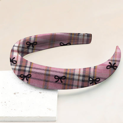 plaid Headband