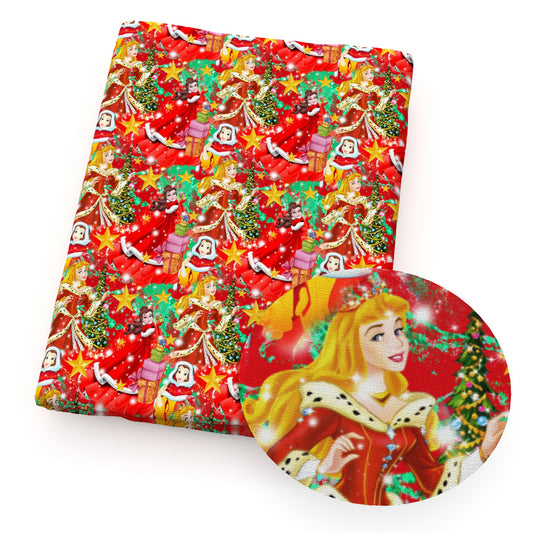 aurorasleeping beauty christmas day fabric