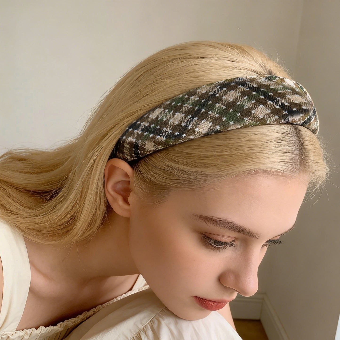 plaid Headband