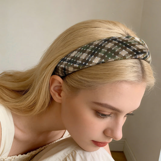 plaid Headband