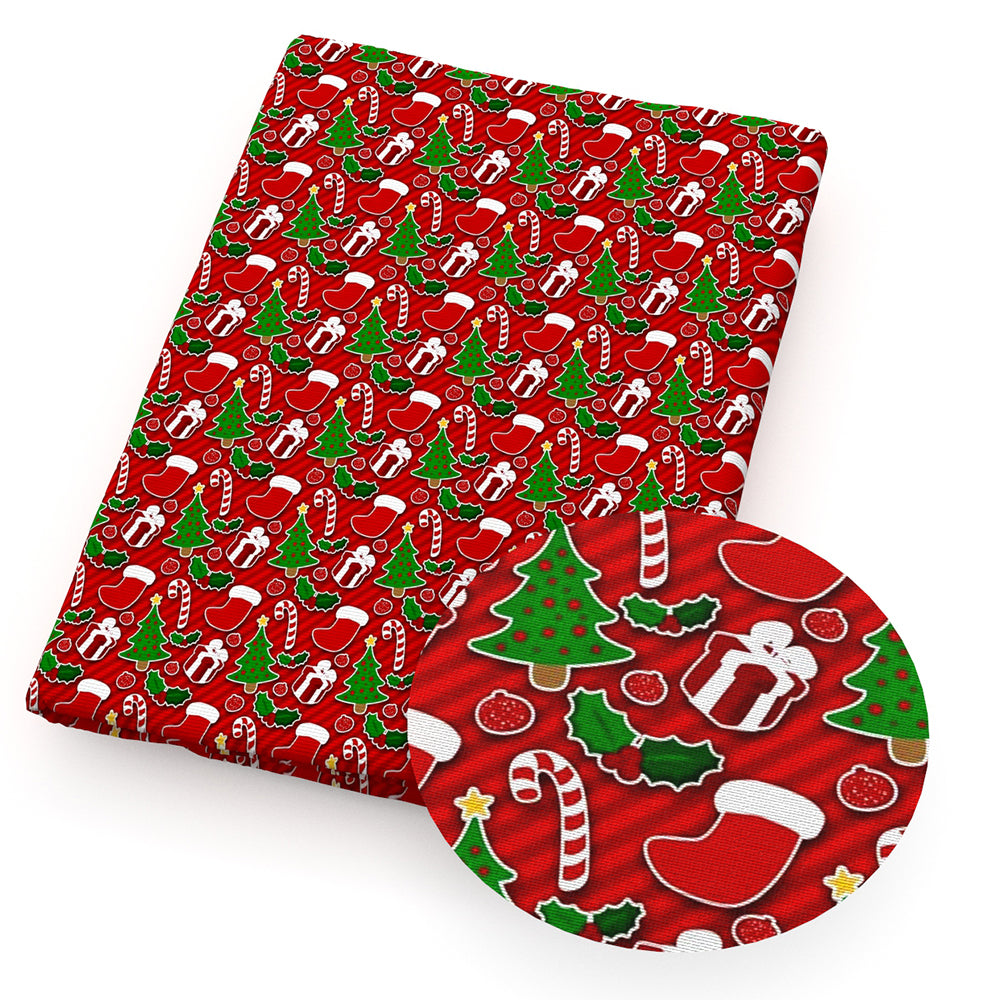 christmas tree fabric