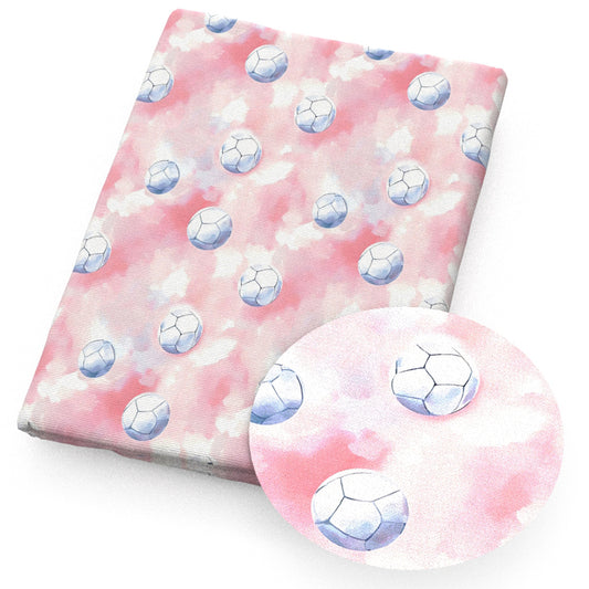 tie dye football soccer fabric