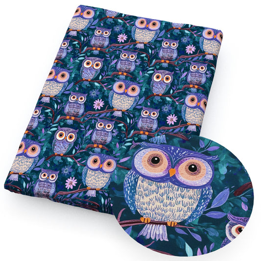 owl fabric