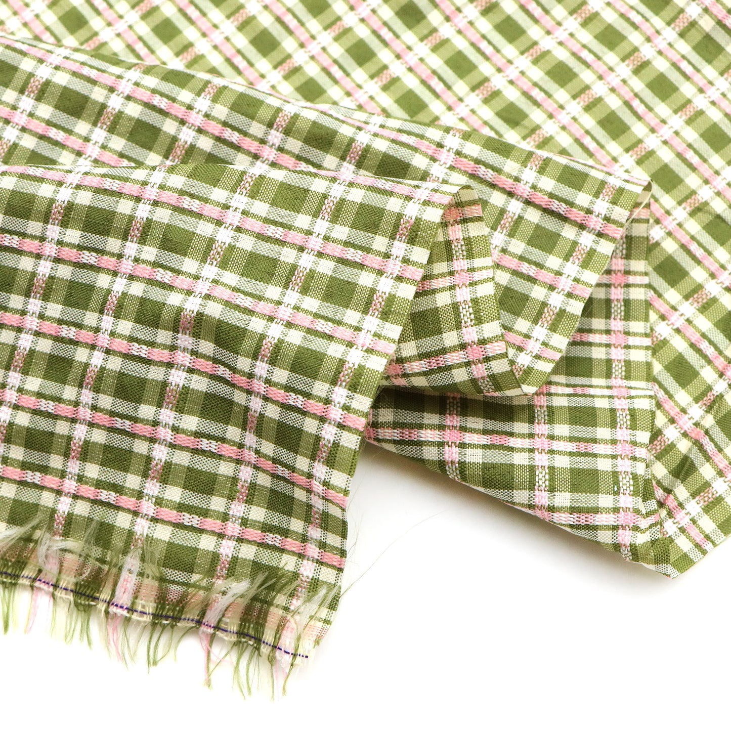 Vintage Plaid Squares Fabric - 62.99x19.68inch Perfect for Home Decor, Tablecloths, Curtains, Couch Covers, Pillows & Handmade Crafts, Home Decor Fabric | Plaid Pattern | Durable Fabric, Plaid Fabric