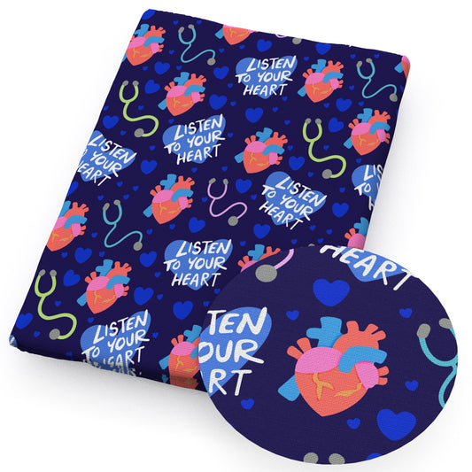 medical design theme fabric