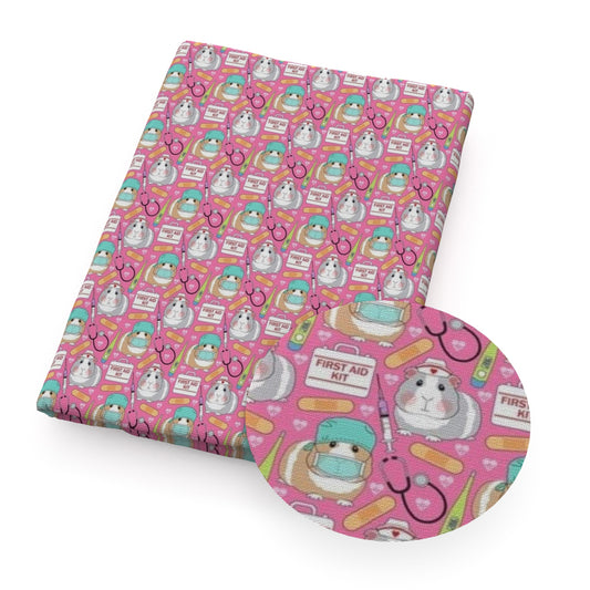medical design theme fabric