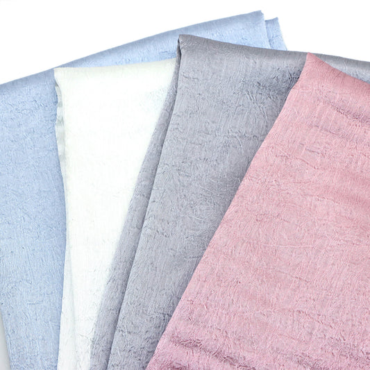 1pc Shimmer Plain Solid Color Satin Fabric,59x19.68inch Pre-cut 100% Polyester Fabric,Hand Wash Only,Wrinkles Textured,Perfect for Wedding Decor, Crafts, Sewing, Drapes & Home Decor - DIY Special Occasions Fabric