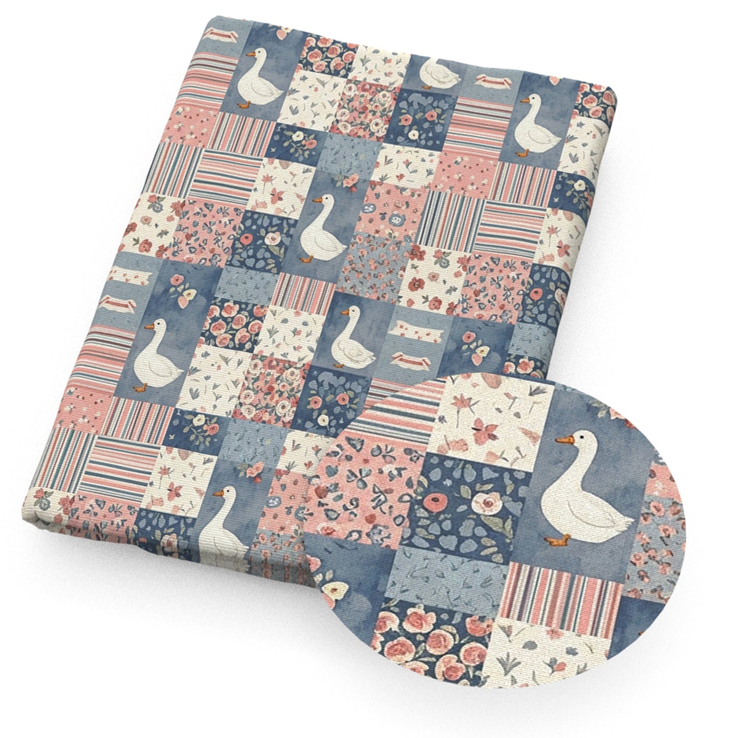 flowerfloral plaid grid stripe duck fabric