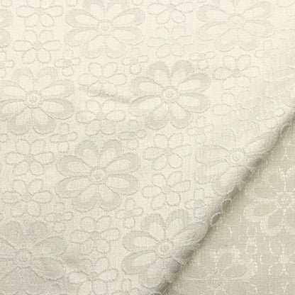 1Pc solid flower Jacquard Fabric - 62.99x19.68inch(160x50cm) Pre-cut Fabric,Perfect for DIY Sewing,Bags,Party Decor, Tablecloths, Gift Wrapping,Cushions & Furniture Covers