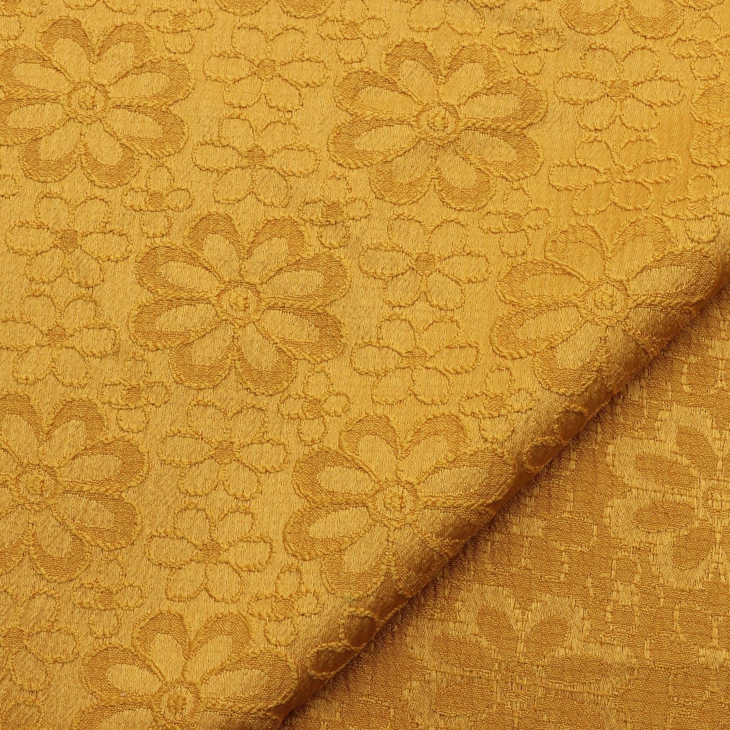 1Pc solid flower Jacquard Fabric - 62.99x19.68inch(160x50cm) Pre-cut Fabric,Perfect for DIY Sewing,Bags,Party Decor, Tablecloths, Gift Wrapping,Cushions & Furniture Covers