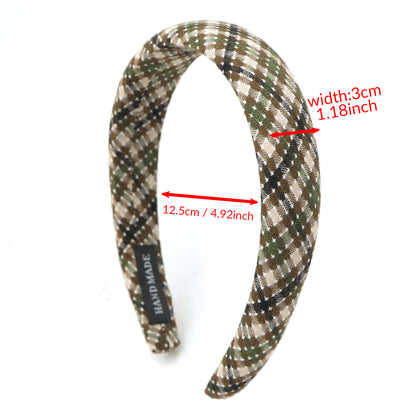 plaid Headband