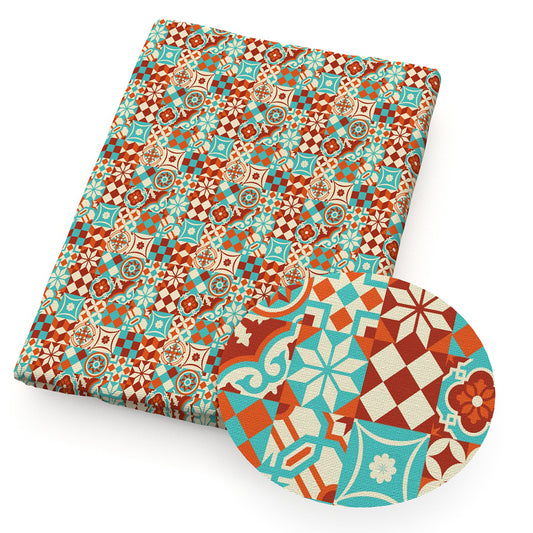 embedmosaico paint splatter fabric