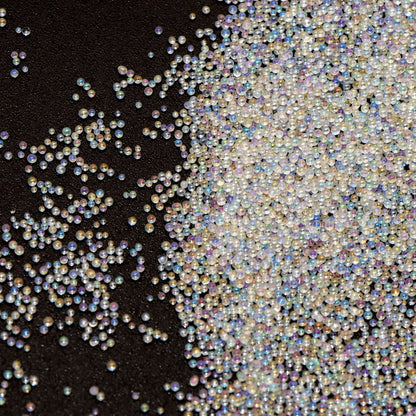 10g/pack Iridescent Magic Color Miyuki Beads Package Filler Nail Decorations Happy Holiday Manicure Design Nail Supplies For Professionals Accessories