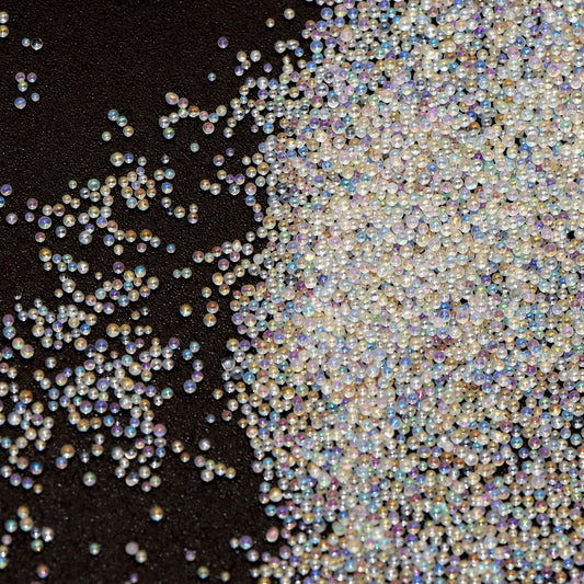 10g/pack Iridescent Magic Color Miyuki Beads Package Filler Nail Decorations Happy Holiday Manicure Design Nail Supplies For Professionals Accessories